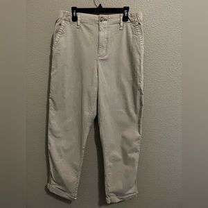 Old Navy High-waisted OGC chino pants color khaki size medium.